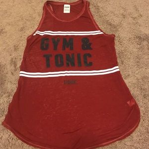 VS PINK tank top, Razorback